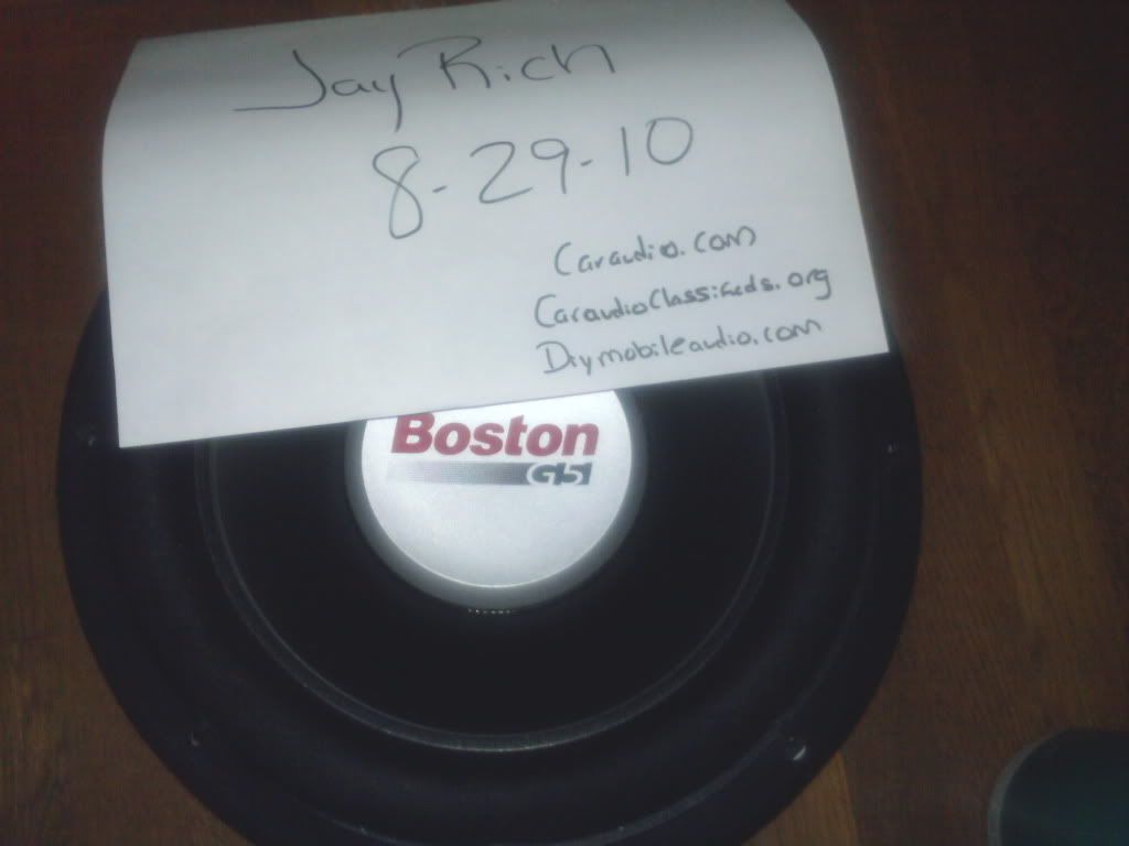 Boston Acoustic G5 Specs